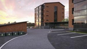 Kiinteistön 3D-mallinnus, 3D-visualisointi, myyntiikuva