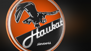 Urheilujoukkueen 3D-logo