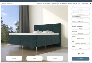 Esimerkkikuva tuotekonfiguraattorista